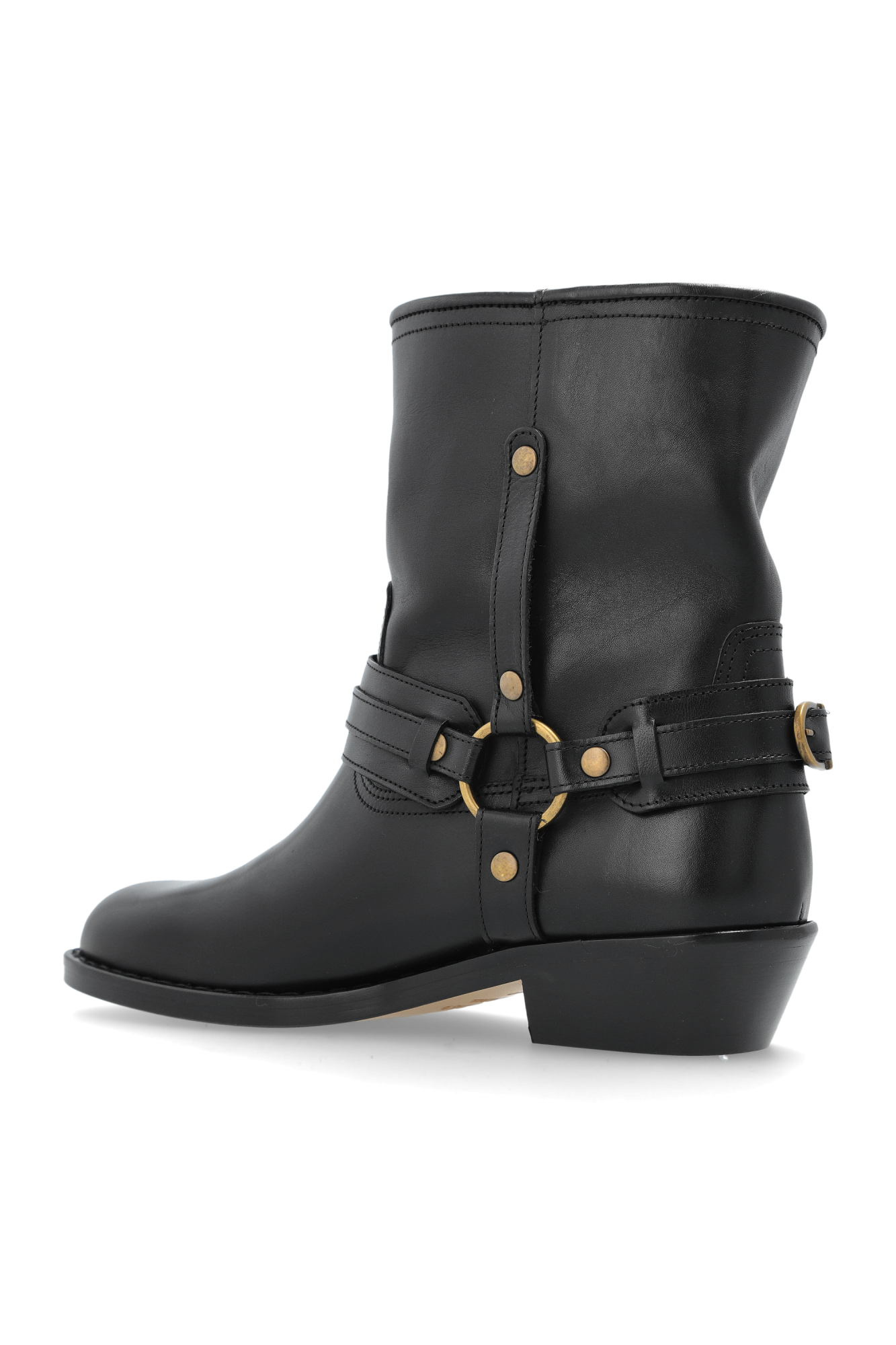 【関税&送料込】Isabel Marant Ildred Western Boots In Shiny Black 'Ildred' ankle boots Isabel Marant - Vitkac Canada